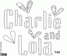 Charlie ve Lola İngilizce orijinal logosu, Charlie and Lola