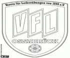 VfL Osnabrück arması. Osnabrück, Aşağı Saksonya şehirde Spor Kulübü