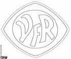 VfR Aalen logo. Aalen, Baden-Württemberg şehir Spor Kulübü