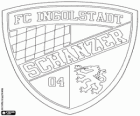 FC Ingolstadt 04 amblemi. Ingolstad, Bavyera city futbol kulübü
