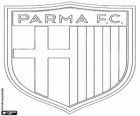 Parma FC logo. Parma, Emilia-Romagna city futbol kulübü