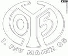 Rozeti 1. FSV Mainz 05. Mainz, Rheinland-Pfalz Spor Kulübü
