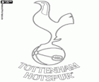 Tottenham Hotspur FC rozeti. Tottenham Spurs adı ile futbol kulübü