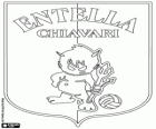 Virtus Entella logo. Chiavari, Liguria şehrin futbol takımı