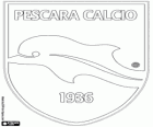 Rozet Delfino Pescara 1936. Şehir, Pescara, Abruzzo futbol kulübü