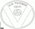 AS Varese 1910 logo. Varese, Lombardiya bölgesindeki şehir Spor Kulübü