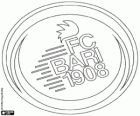 Logo FC Bari 1908. Bari, Apulia şehirde futbol kulübü