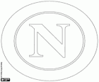 SSC Napoli logo. Naples, Campania'nın başkenti futbol kulübü
