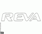 Reva logosu, elektrikli otomobil markası Hindistan