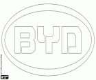 BYD Auto logosu, araba markası, Çin kamu şirketi
