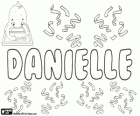 Danielle, adı türetilmiş Daniel. Danielle, İngilizce, Fransızca, Hollandaca adı