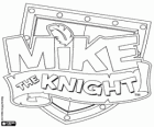 Orijinal logo ve İngilizce Mike the Knight, Şövalye Mike