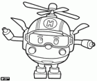 Robocopter Helly, helikopter, kurtarma ekibi