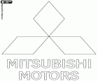 Mitsubishi Motors logosu, çokuluslu otomobil Japonya'da Merkezi