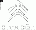 Citroën logo. Fransız otomobil üreticisi