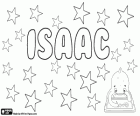 Isaac, İbranice kökenli isim. Itzhak veya Yitzhak, üç Patrikler birini türetilmiş İncil