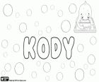 Kody, erkek ve kız çocuk için adı. Cody çesidi. Adı İngilizce kökenli