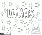 Lukas, erkek adı. Loukas Yunan adından türetilmiş