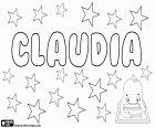 Claudia, Latin kökenli isim. Claudius Roma adının kadınsı formu