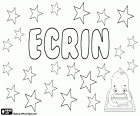 Ecrin, kadın için Türk adı