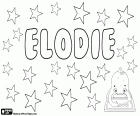 Elodie, Fransız kadın adı. Cermen kökenli ama orada neredeyse bilinmeyen adıdır gibi görünüyor. Alodia bir türevi