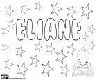 Eliane, Latin kökenli Fransız ismi. Aeliana türetilmiş