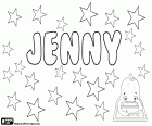 Jenny, Jean, Jennifer ve Genevieve gibi diğer isimler kısaltılmış isim. Jenny, Jenni ve Jennie'nin çesidi