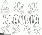 Klaudia, Latin kökenli kadın adı. Claudia, bir türevi Latince Claudius geliyor. Klaudia, Almanca, Lehçe, Slovakça ve Macarca adı