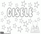Gisele, kıza Cermen kökenli isim. Gisele, Giselle ve Gisela çesidi