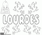 Lourdes, kıza Fransız kökenli isim. Lourdes, gelen adı Lourdes bizim hanım