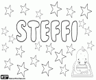 Steffi, Steffie çesidi. Küçücük isimleri Almancada Stefanie veya Stephanie, ikisi de