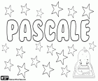 Pascale, Latin kökenli Paschalis, bunun anlamı türetilmiş Fısıh addır. Pascale, kız için Fransız isim