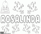 Rosalinda, çeşitli kökenleri adıyla. Rosalinda, adı Rosa ve Linda tarafından oluşur. Rosalinda, Cermen özgün adının Roslindis türetilmiş. Rosalinda, İspanyolca, Portekizce ve İtalyanca gibi birçok dilde kullanılan adı. Rozalinda, Lehçe ve Macarca olarak diğer dillerdeki adı