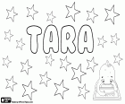 Tara, farklı anlamlar ve kökenleri ile kadınsı adı. Tara, Gal kökenli, anlamını yıldız adıdır. Tara, bir hindu Tanrıça ve bir kadın Buda adı. Tara, Tamara küçücük. Tara türevleri ve Tarah ve Taralyn diğerleri arasında vardır