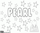 Pearl, inci anlamına gelir kız için İngilizce isim