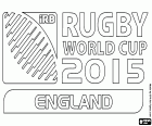 Rugby Dünya Kupası 2015 logosu. Turnuva İngiltere ve Galler'de 18 Eylül 31 Ekim olacak