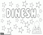 Dinesh, hindu ve Sanskritçe kökenli anlamını gün efendisi adıdır. Dinesh, Hindistan, Sri Lanka ve Nepal kullanılan çocuk için ad