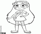 Star Butterfly dünya bir değişim öğrencisi olarak gönderilir Mewni boyut büyülü bir prenses mi
