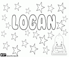 Logan, İngilizce ve İskoç çocuk için ad. Logan, Gal yer adından türetilen aynı soyadı gelir adı. Logan kız için bir isim olarak da kullanılır