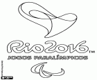Paralimpik Oyunları 18 Eylül 7 Rio de Janeiro 2016 yılında logosu