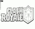 Video oyun çatışma Royale logosu. Clash Royale, Android ve iPhone OS platformlarına 2016 yılında Supercell tarafından oluşturulan üzerinden mobil cihazlar için bir video oyunu