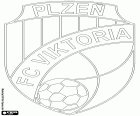 Logo FC Viktoria Plzeň, futbol kulübü şehrin Pilsen, Çek Cumhuriyeti