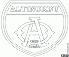 Altınordu Futbol Kulübü, Futbol Kulübü İzmir'in, Batı Anadolu, Izmir Ege bölgesinin başkenti Büyükşehir kıyı kenti logosu