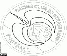 Racing Club Strasbourg Alsace, RC Strasbourg, Strasbourg, büyük şehir Almanya, Avrupa Parlamentosu koltuk çevreleyen, Alsace bir futbol takımı yarış kalkan