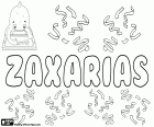 Zaxarias, çocuk için ad, Yunan adı, Zacharias alternatif çevirim