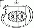 Logo Grêmio Esportivo Brasil, GEB, spor kulübü ile karargahlarda Pelotas, şehir Rio Grande do Sul durumda Brezilya Güney