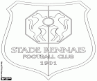 Stade Rennais Football Club, futbol kulübü Rennes, Fransa'nın kuzeybatısında ve Brittany bölgesi başkenti şehir Madalyası