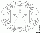 Logo SK Sigma Olomouc, Olomouc, Çek Cumhuriyeti, Moravya tarihi başkenti ve şimdi sermaye Olomouc bölgesinin doğusunda şehir merkezi ile futbol kulübü. Bir Dünya Mirası UNESCO, Olomouc kutsal Veba sütunu yer