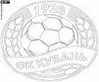 FC Kubán Krasnodar, Krasnodar, şehir Avrupa Rusya'nın Güney ve Kuzey Kafkasya'da Krasnodar Krayı başkenti Kuban Nehri yanındaki futbol takımı amblemi