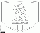 Logo RKC Waalwijk, Waalwijk, Hollanda, Kuzey Brabant Eyaleti Güney şehirde Merkezi ile futbol takımı olarak bilinen bir Rooms Katholieke Combinatie Waalwijk